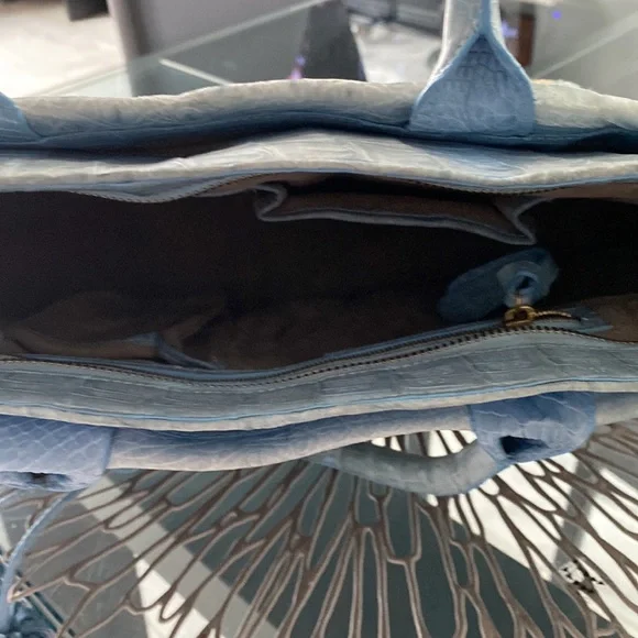 Nancy Gonzalez crocodile light blue bag - Picture 5 of 15